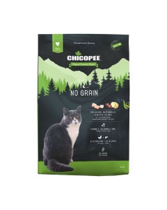 Корм для кошек HNL Cat No Grain беззерновой при чувствительном пищеварении сух 8кг Chicopee