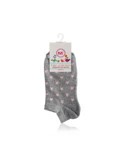 Детские носки Kids Collection с 1706 серый меланж р 20 22 Красная ветка
