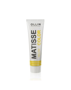Тонирующая маска для волос Matisse Color прямого действия Yellow Желтый 100мл Ollin professional
