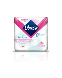 Гигиенические прокладки Pure Sensitive Normal 8шт Libresse