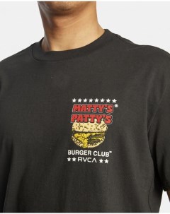 Футболка Mp Burger Club Tees Rvca