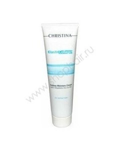 Elastin Collagen Azulene Moisture Cream with Vit A E and HA Увлажняющий азуленовый крем с коллагеном Christina