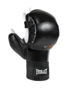 Гибридные перчатки для MMA Evelast Titan Hybrid Black Everlast