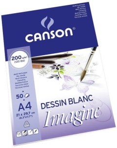 Альбом для графики Imagine 21 29 7 см 50 л 200 г Canson
