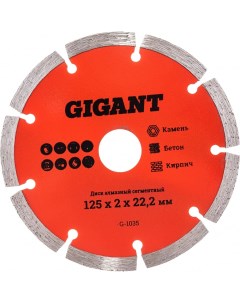 Сегментный алмазный диск Gigant
