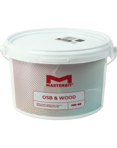 Краска для OSB и деревянных поверхностей Мастербит