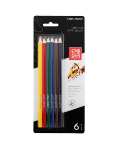 Набор цветных карандашей Аква-колор