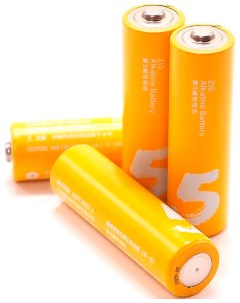 Батарейки алкалиновые Rainbow Zi5 4 шт AA5 желтые Зми