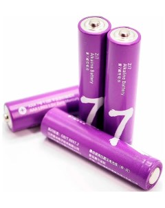 Батарейки алкалиновые Rainbow Zi7 4 шт AA7 фиолетовые Зми