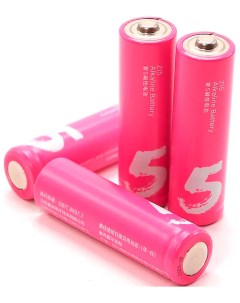 Батарейки алкалиновые Rainbow Zi5 4 шт AA5 розовые Зми
