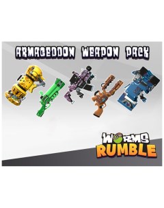 Игра для ПК Worms Rumble Armageddon Weapon Skin Pack Team 17