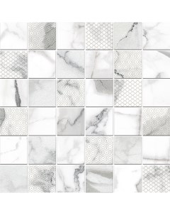 Мозаика Arabescato Bianco Decor 30x30 Kerlife
