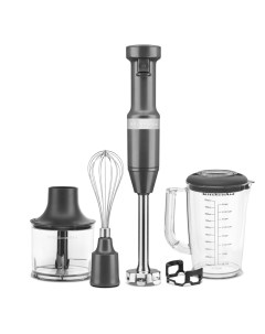 Погружной блендер серый уголь 5KHBV83EDG Kitchenaid