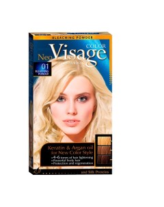 Осветляющий крем для волос Bleaching cream 02 50 Visage color hair fashion