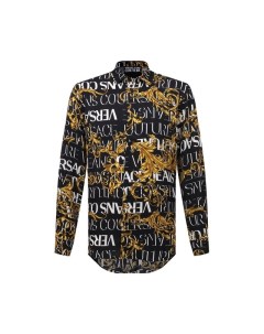 Рубашка из вискозы Versace jeans couture