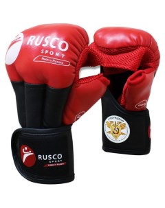 Перчатки для рукопашного боя Pro 8 унций цвет красный Rusco sport