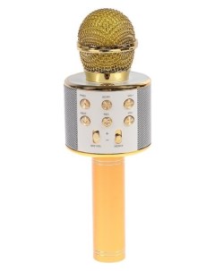 Микрофон для караоке Luazon Lzz 58 1800 мач жёлтый Luazon home