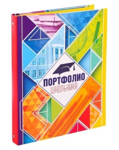 Папка на кольцах Портфолио школьника Кнр