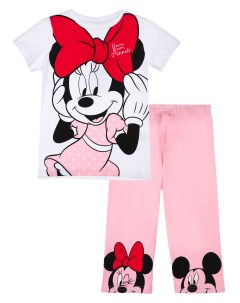 Пижама футболка и бриджи для девочки Disney Playtoday kids