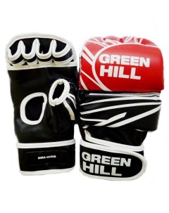 Перчатки для смешанных единоборств MMA 0055R Green hill