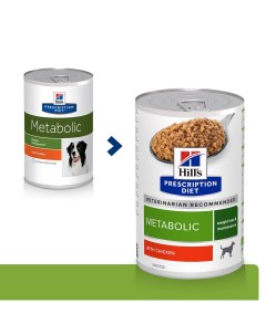 Влажный корм Prescription Diet Metabolic Canine диета для собак 0 37 кг Hill`s