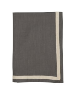 Набор из двух кухонных полотенец 70 x 50 см Essential саржевого плетения хлопок серый Tkano