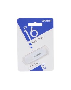 USB Flash Drive 16Gb Scout White SB016GB2SCW Smartbuy