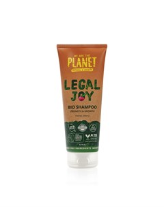 Бессульфатный шампунь для укрепления и роста волос Legal Joy 200мл We are the planet