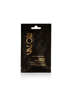 Маска для волос Professional Биоламинирование для тонких и тусклых волос на основе масла арганы и жи Valori