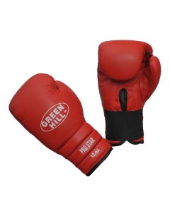 Боксерские перчатки pro star кожа 12 oz Green hill