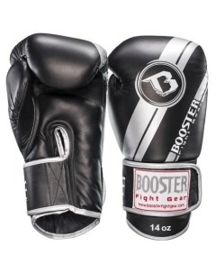 Боксерские перчатки BGL V3 Black Silver 14 oz Booster