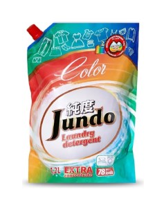Концентрированный гель для стирки цветного белья Jundo