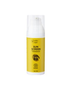 Крем солнцезащитный для лица и тела бережный Sun Screen SPF50 50 мл Ми and ко