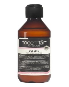 Шампунь Volume Shampoo для Объема Тонких Волос 250 мл Togethair