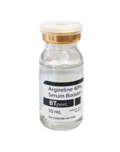 Бустер Argilerine 40 Serum Booster с Пептидом Аргирелина 40 и Гиалуроновой Кислотой 10 мл Btpeel