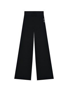 Черные широкие спортивные брюки детские Mm6 maison margiela