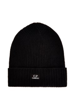 Теплая шапка из мериносовой шерсти с логотипом C.p. company