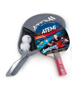 Набор для настольного тенниса Sniper APS 1ракетка чехол 2 мяча Atemi