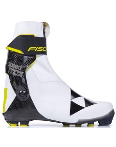 Лыжные ботинки NNN Speedmax Skate WS S01219 белый черный желтый Fischer