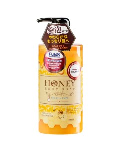 Гель для душа увлажняющий с экстрактом меда и молока Honey Milk 500 мл Для тела Funs