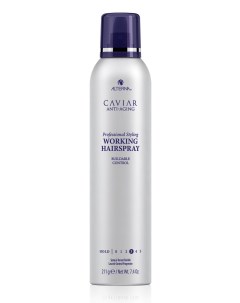 Лак для волос подвижной фиксации Caviar Anti Aging Professional Styling Working Hairspray 211 г Prof Alterna