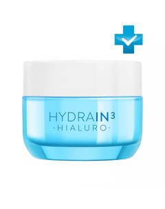 Ультраувлажняющий крем гель Гидреин Hialuro Ultra Hydrating Cream gel 50 г Hydrain3 Dermedic