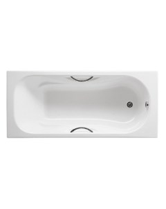 Чугунная ванна Malibu 160x75 см с ручками 2310G000R Roca