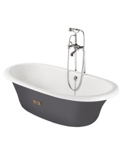 Чугунная ванна Newcast Grey 170x85 см 233650000 Roca