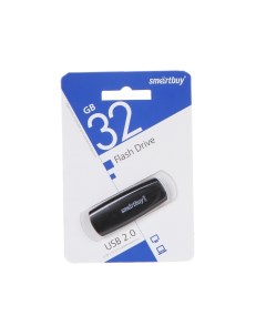 USB Flash Drive 32Gb Scout Black SB032GB2SCK Smartbuy