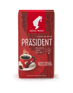 Кофе молотый Президент 500г 89 Julius meinl