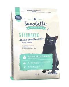 Sterilized сухой корм для кошек 400г Sanabelle