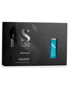 Увлажняющее масло для всех типов волос Sublime Essential Oil 12 х 13 мл Sublime Alfaparf milano