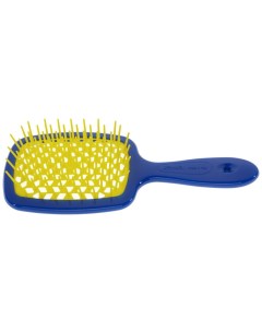 Щетка Superbrush The Original для волос синяя с желтым 20 3 x 8 5 x 3 1 см Щетки Janeke