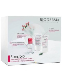 Sensibio Весенний набор для чувствительной кожи Увлажняющий крем AR 40 мл Защитный BB крем AR 40 мл  Bioderma